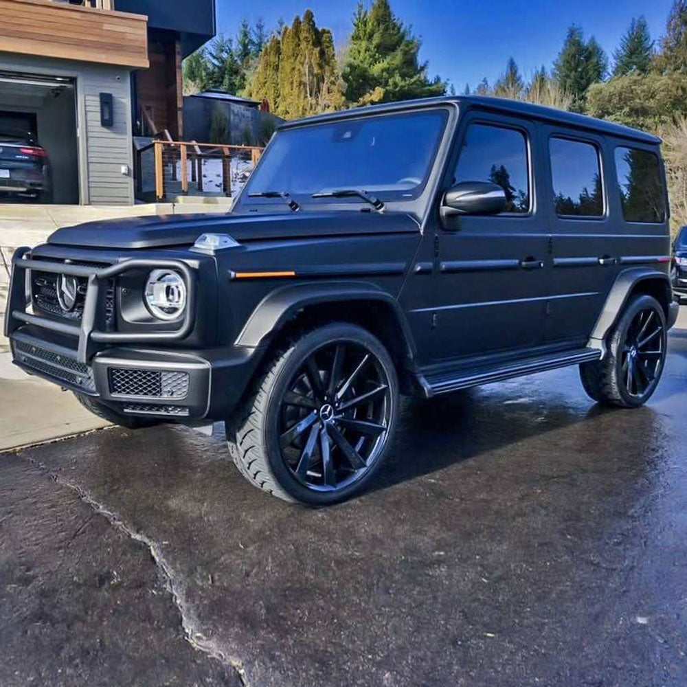 22" Koko Kuture Kapan Black 22x10.5 Wheels Rims Fits Land Rover Range Rover