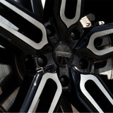 20" Vossen HF1 Black 20x8.5 20x8.5 1148 Concave Wheels Rims Fits Audi D3 A8 Quat