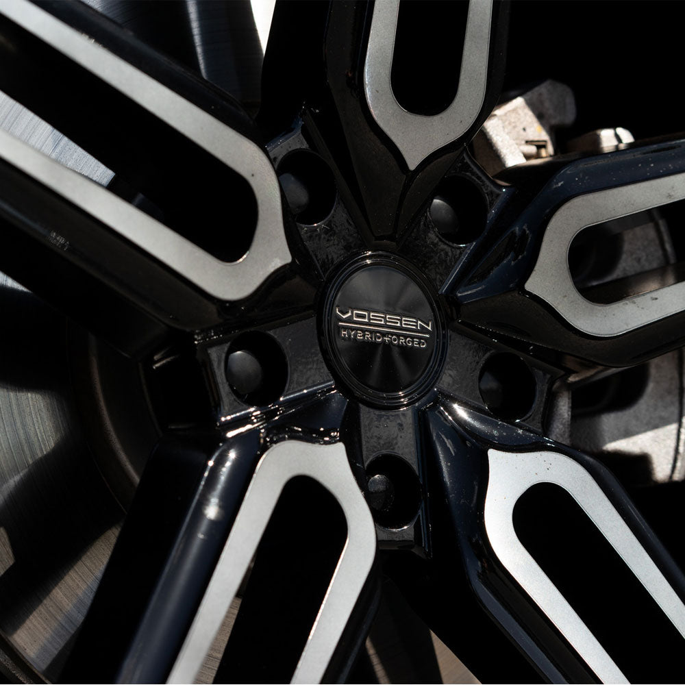 22" Vossen HF1 Black 22x9 22x10.5 1237 Concave Wheels Rims Fits Bentley Continen