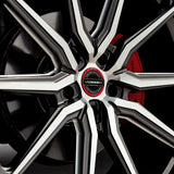 21" Vossen HF3 Grey 21X9 21X10.5 1183 Concave Wheels Rims Fits BMW E70 X5