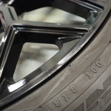 24" Vossen HF2 Gloss Black Concave Wheels Rims Fits G550 G55 G63 G65