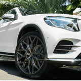 20" Vossen HF2 Grey 20X8.5 20X10 1215 Concave Wheels Rims Fits Mercedes-Benz E35