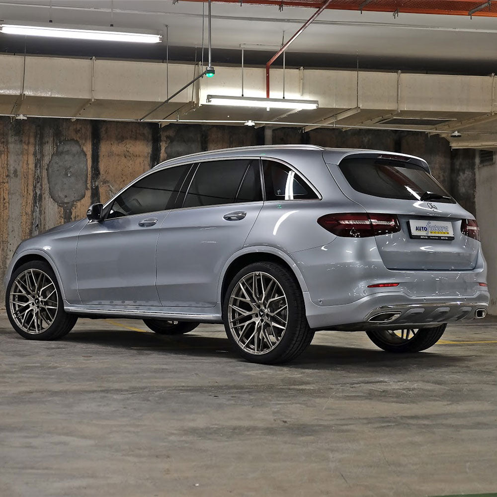 22" Vorsteiner VFF 107 Titanium Concave Forged Wheels Rims Fits BMW E70 X5