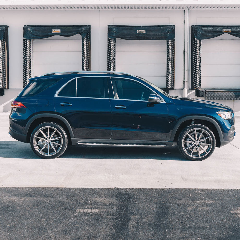 20" Vossen HF3 Black 20X10 20X10.5 1183 Concave Wheels Rims Fits BMW E70 X5