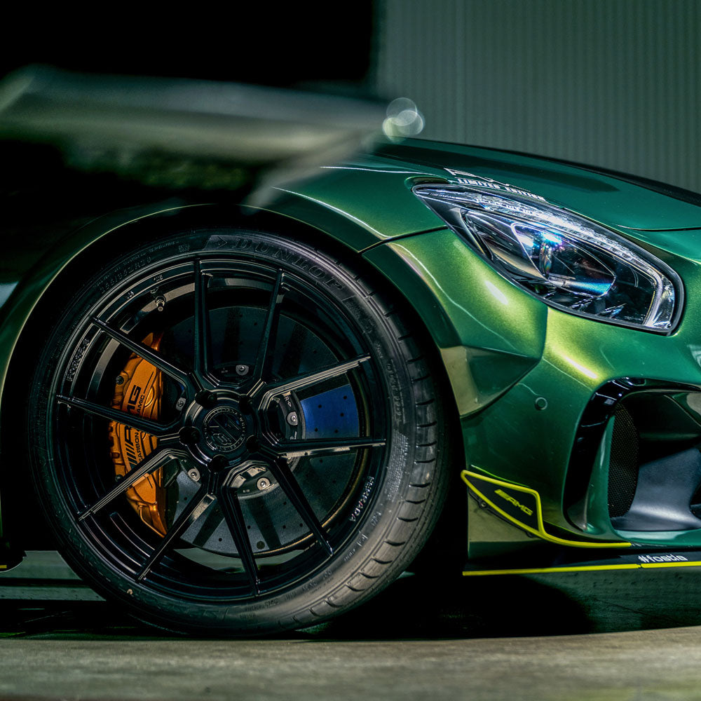 21" Ferrada FR8 Black 21x9 21x10.5 Forged Concave Wheels Rims Fits BMW F90 M5