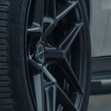20" Brixton Forged RF7 Black 20x10 20X12 Concave Wheels Rims Fits Nissan GT-R