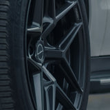 22" Brixton Forged RF7 Black Concave Wheels Rims Fits BMW G12 740 750