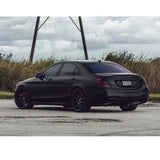 20" Forgiato Flow 001 Black Forged Concave Wheels Rims Fit Jaguar XJRS XJS