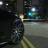 20" SAVINI BM13 GLOSS BLACK CONCAVE WHEELS RIMS FITS HONDA ACCORD COUPE