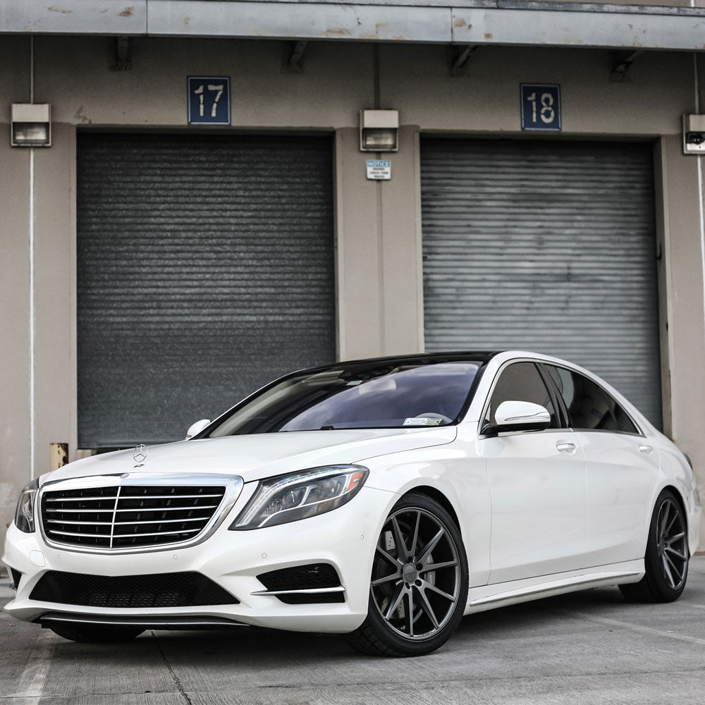22" Vossen VFS-1 Grey 22x9 22x11 Wheels Rims Fits Mercedes-Benz CL550 CL600 CL63