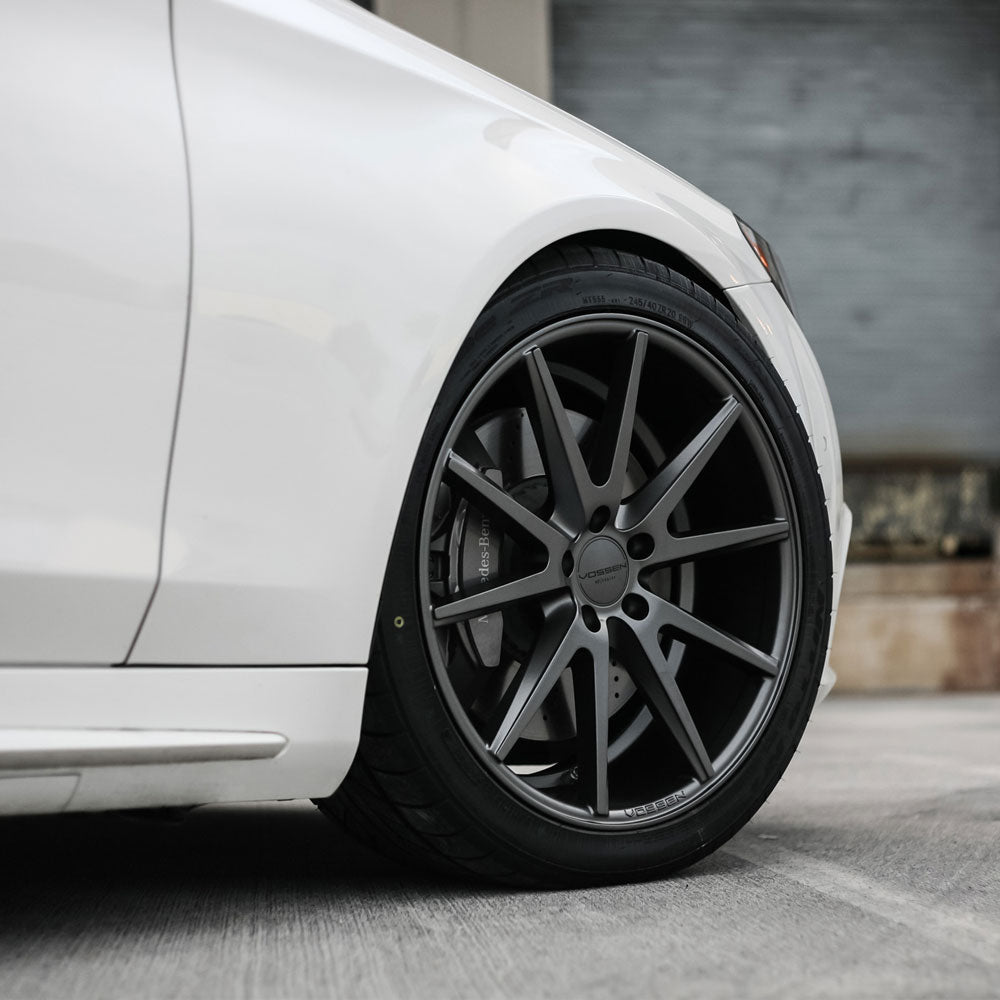 22" Vossen VFS-1 Grey 22x9 22x11 Wheels Rims Fits Mercedes-Benz CL550 CL600 CL63