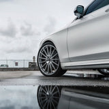 20" Avant Garde M615 Silver 20x8.5 20x10 Wheels Rims Fits Benz CL550 CL600 CL63