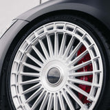 22" MV Forged MVF40 Silver 22X9 22X10.5 Wheels Rims Fits Mercedes W223 S Class