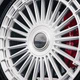 22" MV Forged MVF40 Silver 22X9 22X10.5 Wheels Rims Fits Mercedes W223 S Class