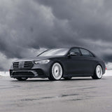 22" MV Forged MVF40 Silver 22X9 22X10.5 Wheels Rims Fits Mercedes W223 S Class