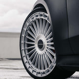 22" MV Forged MVF40 Silver 22X9 22X10.5 Wheels Rims Fits Mercedes W223 S Class