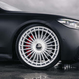 22" MV Forged MVF40 Silver 22X9 22X10.5 Wheels Rims Fits Mercedes W223 S Class