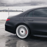24" MV Forged MVF40 Silver Concave Wheels Rims Fits Rolls Royce Wraith