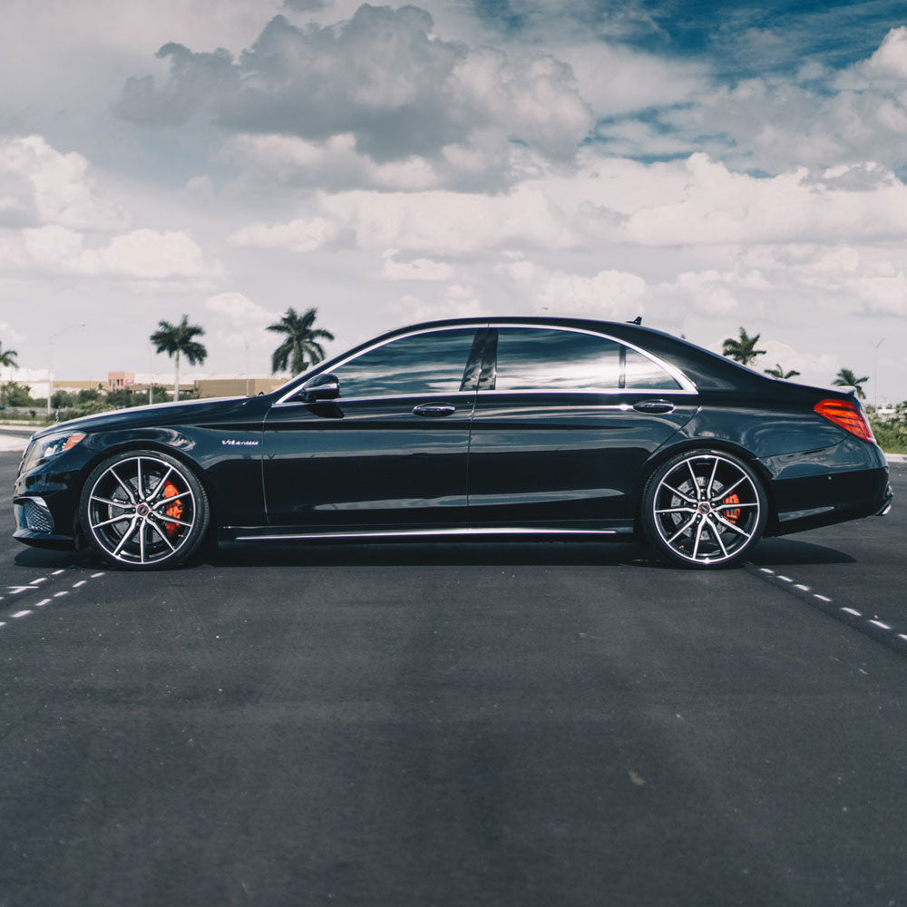 21" Vossen HF3 Grey 21X9 21X10.5 1245 Concave Wheels Rims Fits Mercedes-Benz S40