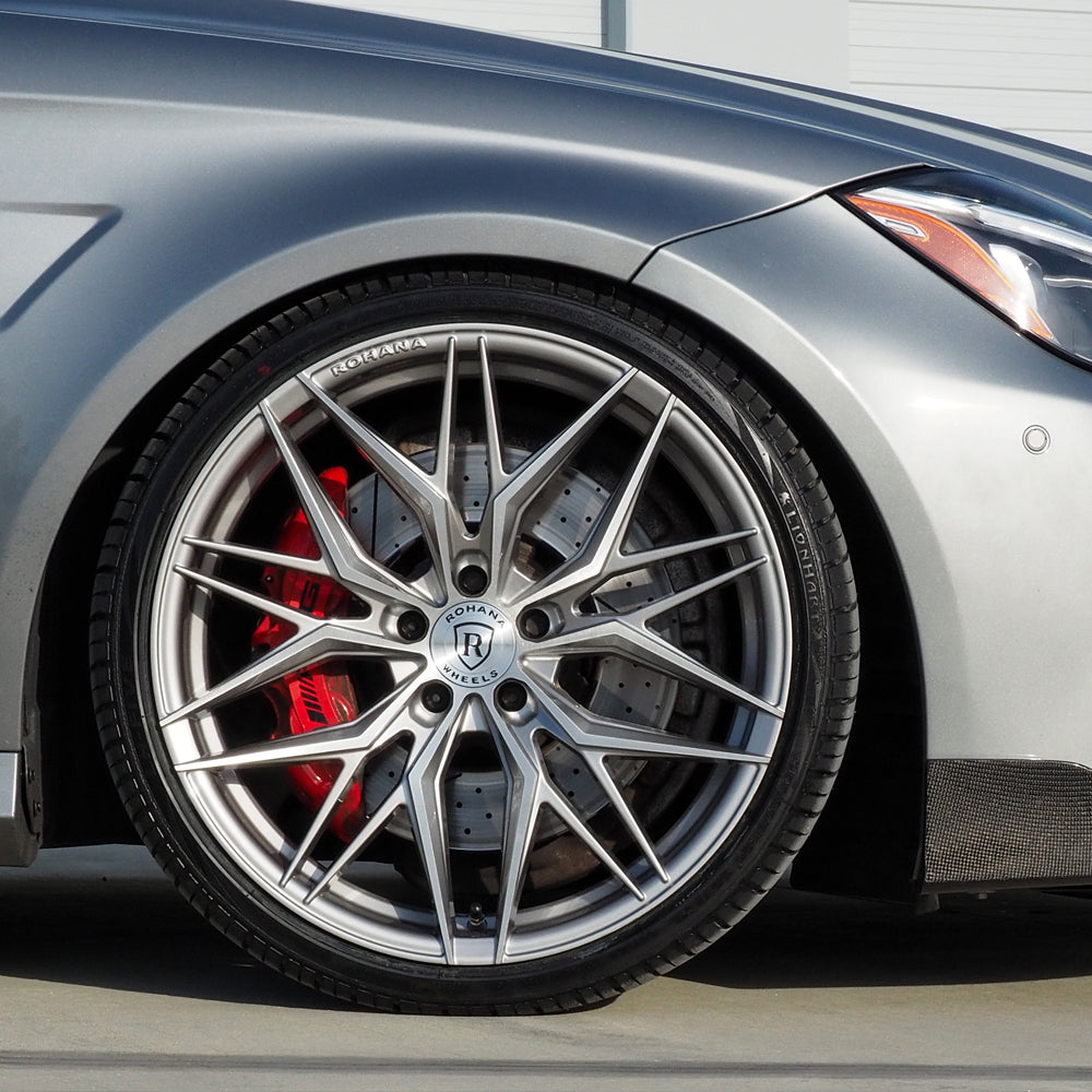 20" Rohana RFX17 20x9 Titanium Forged Concave Wheels Rims Fits 2007-2017 Audi A5