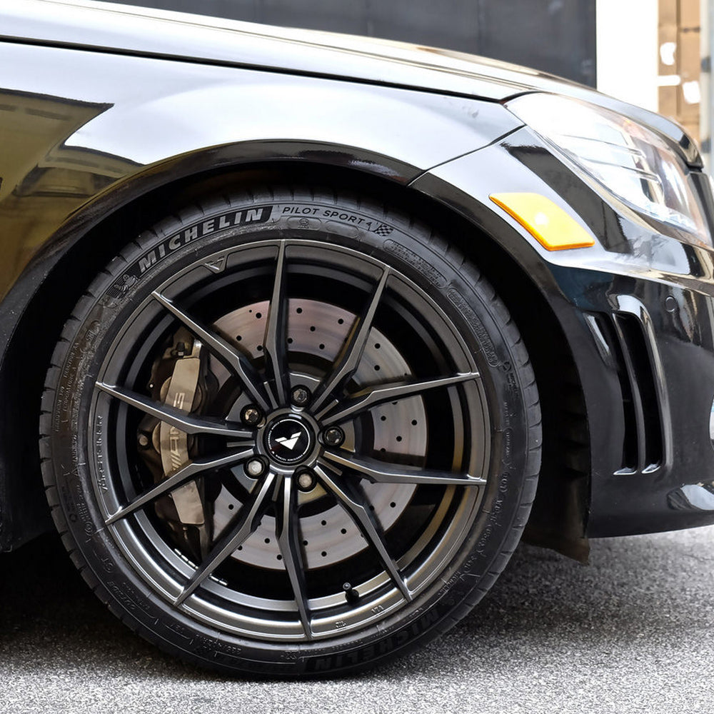 18" Vorsteiner V-FF 108 Forged Concave Graphite Wheels Rims Fits Benz W204 C63