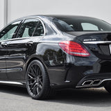 20" Vorsteiner V-FF 107 Concave Black Wheels Rims Fits Mercedes W205 C63 AMG