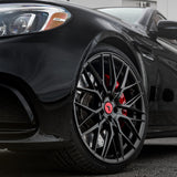 20" Vorsteiner V-FF 107 Concave Black Wheels Rims Fits Mercedes W205 C63 AMG