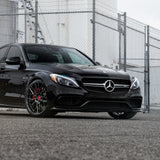 20" Vorsteiner V-FF 107 Concave Black Wheels Rims Fits Mercedes W205 C63 AMG