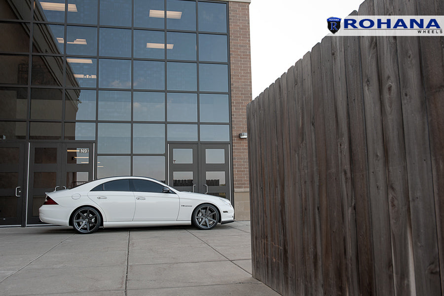 19" ROHANA RC7 GRAPHITE CONCAVE WHEELS RIMS FITS NISSAN ALTIMA