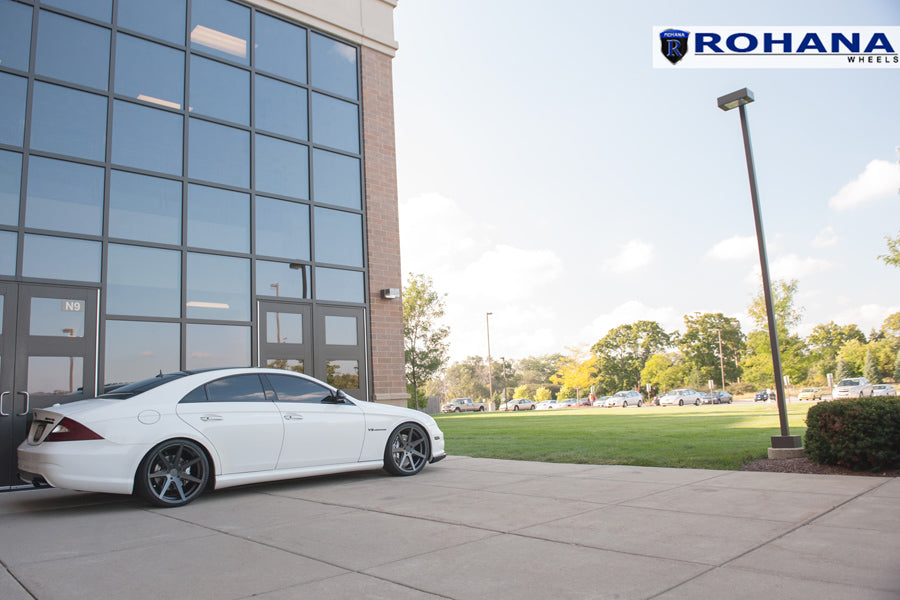 19" ROHANA RC7 GRAPHITE CONCAVE WHEELS RIMS FITS NISSAN MAXIMA