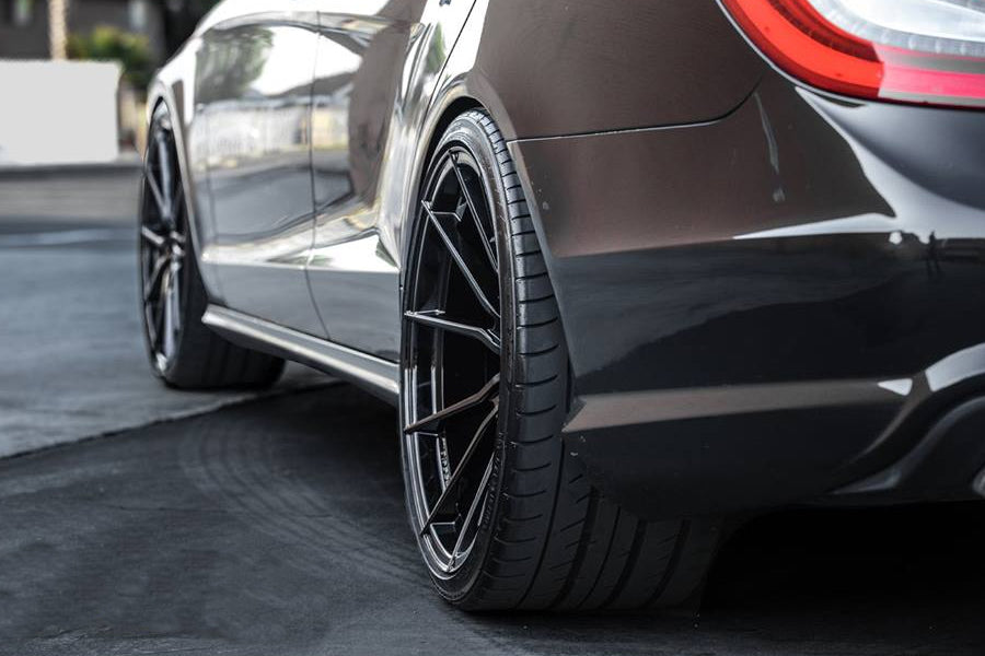 19" VERTINI RF1.2 BLACK FORGED CONCAVE WHEELS RIMS FITS INFINITI M37 M56