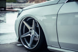 19" FERRADA FR2 BLACK CONCAVE WHEELS RIMS FITS MERCEDES W216 CL500 CL55 CL65