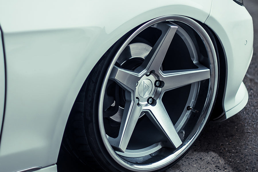 19" FERRADA FR2 BLACK CONCAVE WHEELS RIMS FITS MERCEDES W216 CL500 CL55 CL65