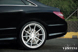 19" VERTINI RF1.1 SILVER FORGED CONCAVE WHEELS RIMS FITS INFINITI M37 M56