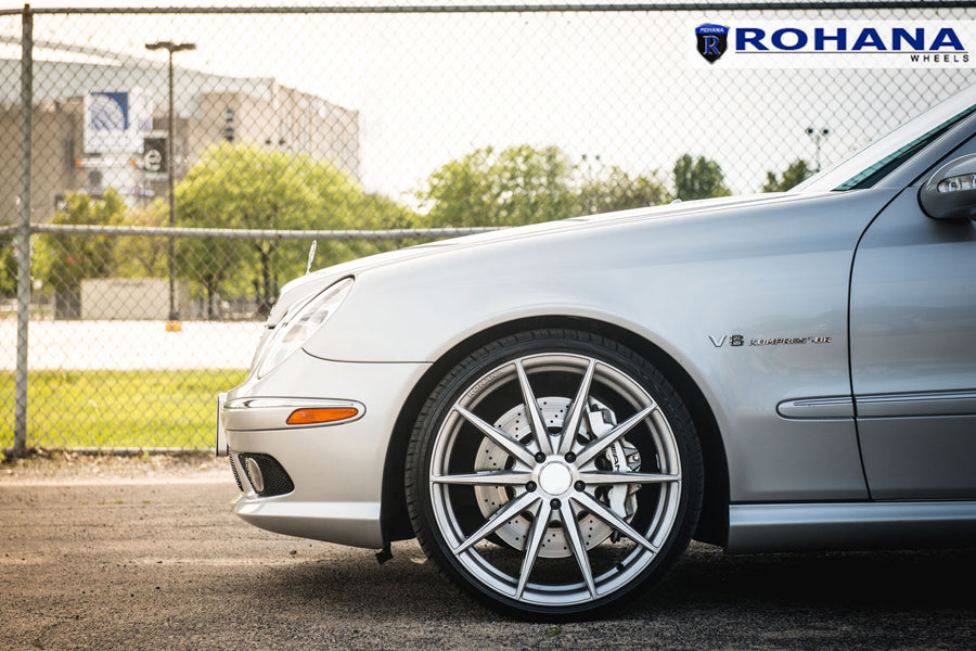 20" ROHANA RFX1 TITANIUM CONCAVE WHEELS RIMS FITS MERCEDES W215 CL500 CL55 CL65