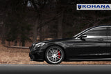 19" ROHANA RFX2 TITANIUM CONCAVE WHEELS RIMS FITS BENZ W211 E350 E500 E55 E63