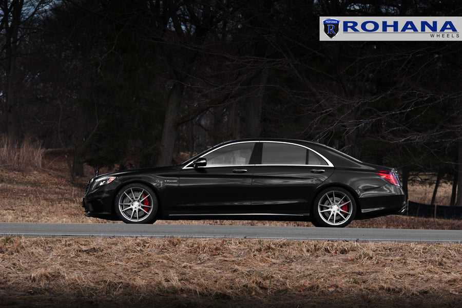 19" ROHANA RFX2 TITANIUM CONCAVE WHEELS RIMS FITS BENZ W211 E350 E500 E55 E63