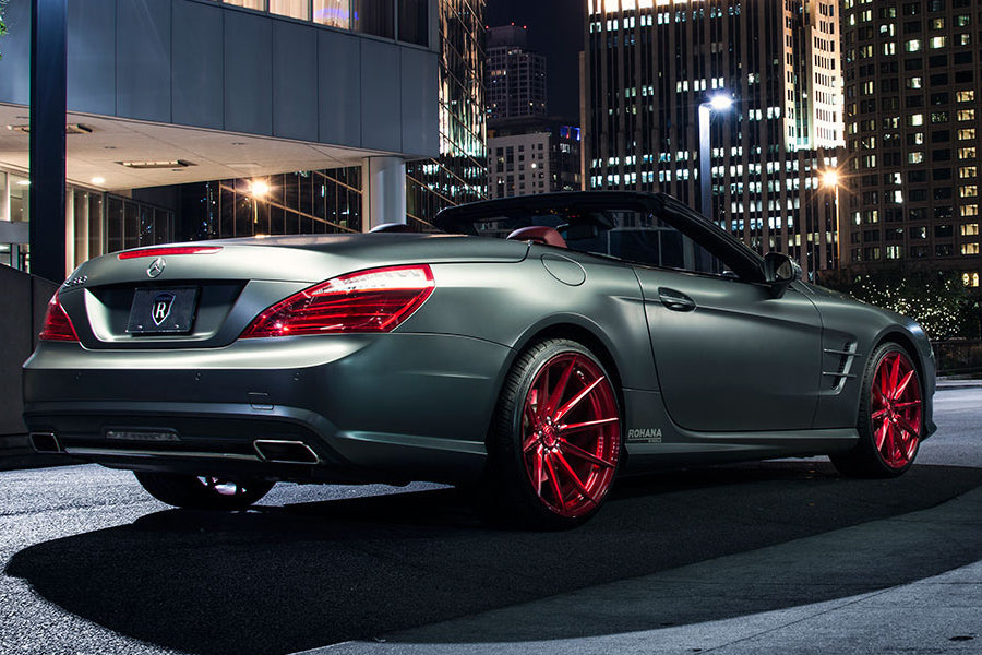 20" ROHANA RFX1 RED FORGED CONCAVE WHEELS RIMS FITS BENZ W218 CLS550 CLS63