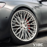 20" AL13 FR100 Silver 20x9 20x10 Wheels Rims Fits Mercedes E350 E550 E63