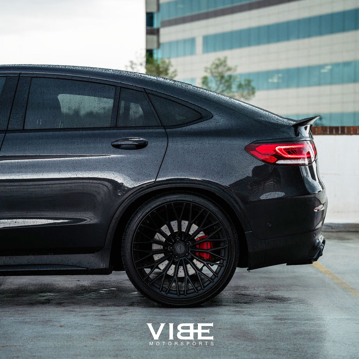 22" AL13 FR100 Black 22x9 22x10.5 Concave Wheels Fits Mercedes-Benz GLC X253