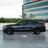 22" AL13 FR100 Black 22x9 22x10.5 Concave Wheels Fits Mercedes-Benz GLC X253
