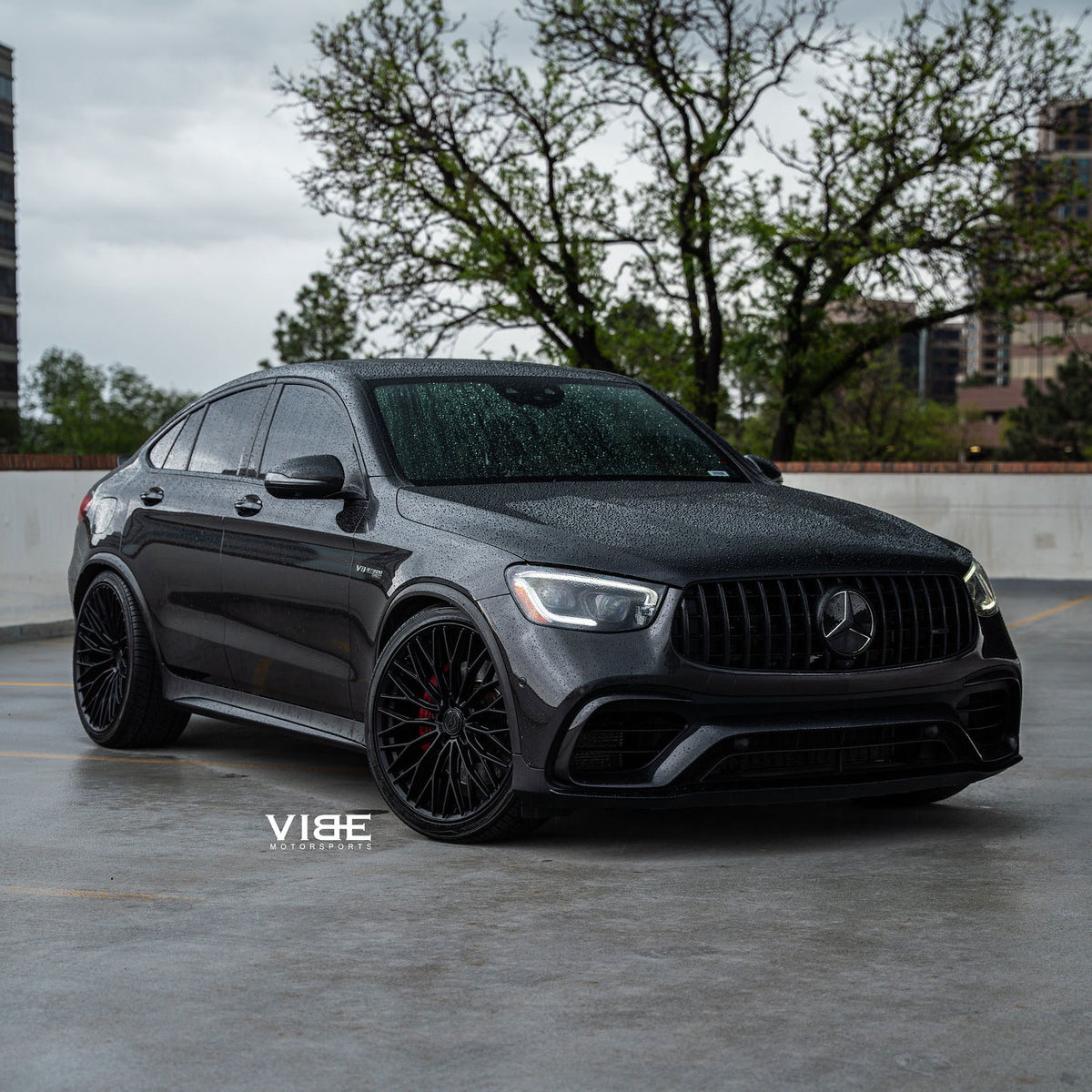 22" AL13 FR100 Black 22x9 22x10.5 Concave Wheels Fits Mercedes-Benz X253 GLC