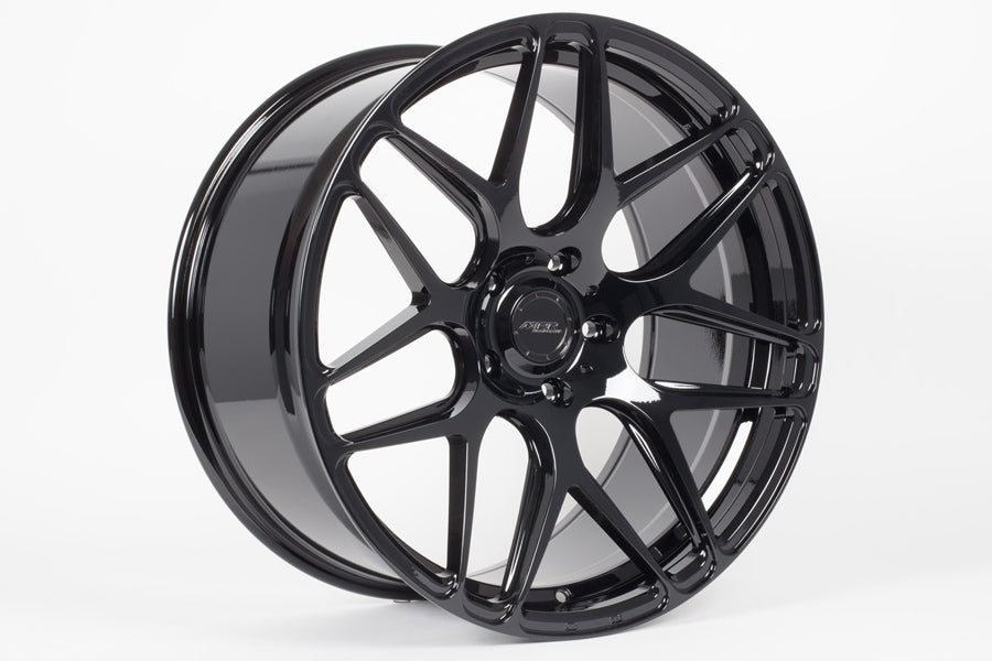 19" MRR FS01 19X8.5 BLACK FLOW FORGED CONCAVE WHEELS RIMS FITS ACURA TL
