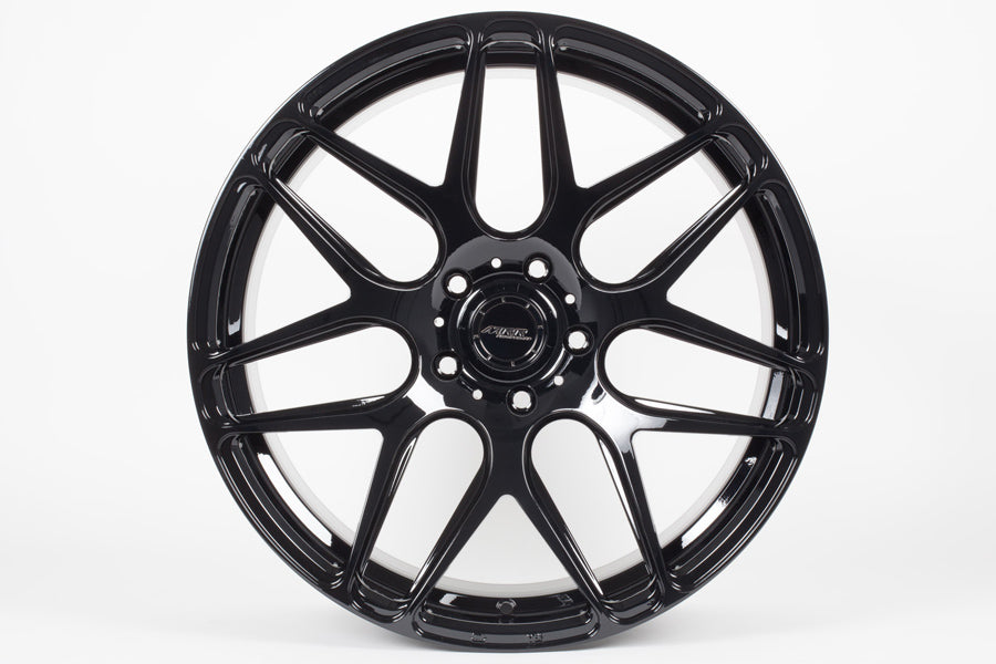 20" MRR FS01 BLACK FLOW FORGED CONCAVE WHEELS RIMS FITS HONDA ACCORD