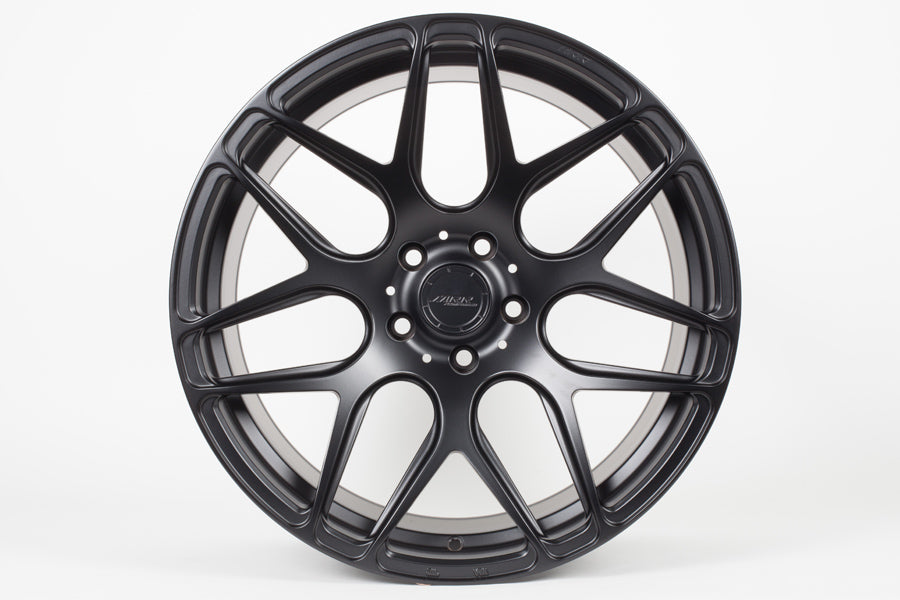 19" MRR FS01 MATTE BLACK FLOW FORGED CONCAVE WHEELS RIMS FITS AUDI D3 A8 QUATTRO