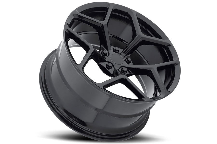 22" MRR M228 BLACK CONCAVE WHEELS RIMS FITS CHEVROLET CAMARO LS LT SS