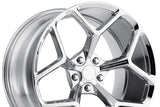 22" MRR M228 POLISHED CONCAVE WHEELS RIMS FITS CHEVROLET CAMARO LS LT SS