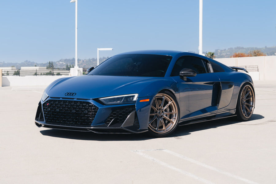 Audi R8 on MV Forged LM-101 forged wheels