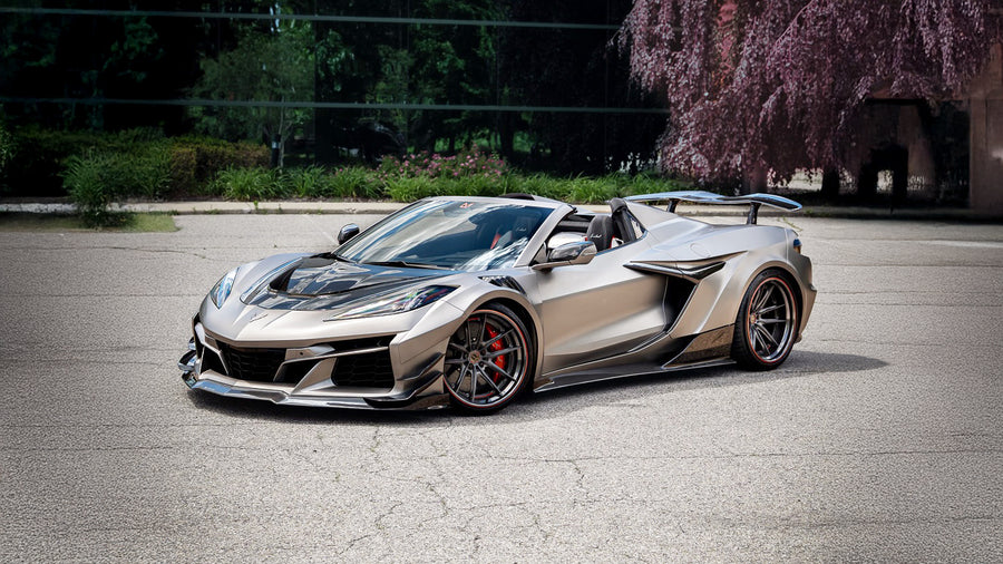 Chevrolet Corvette C8 Z06 on MV Forged LM-110 forged wheels