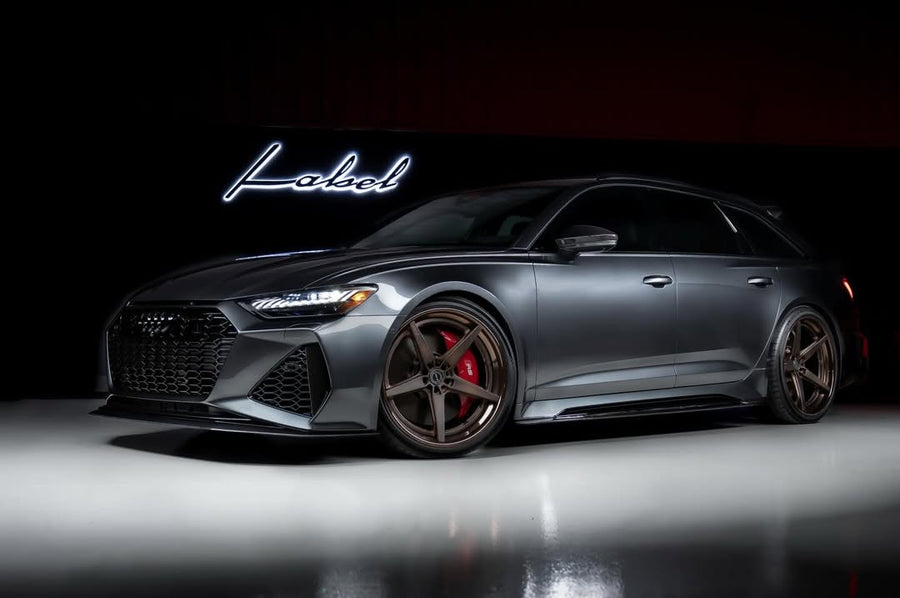 Audi RS6 on MV Forged LM-500 forged wheels